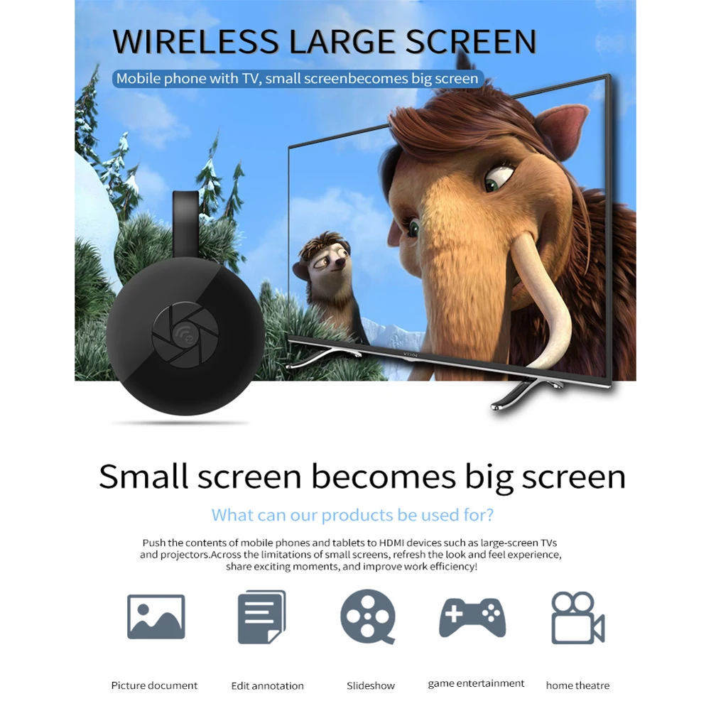 ТВ карты MiraScreen G2M 2,4 г приемник для ТВ-тюнера поддержка HDMI Miracast HD дисплей ключ
