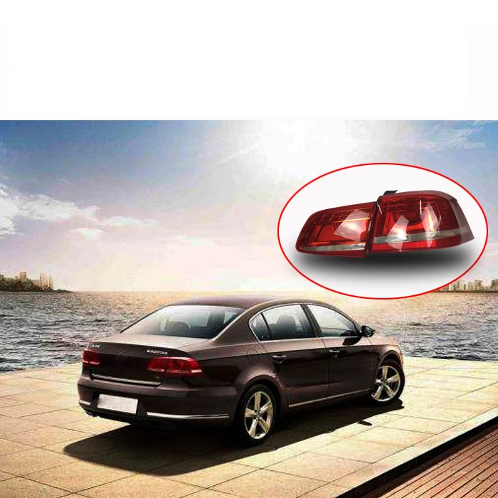 EOsuns автомобильный Стайлинг для Volkswagen Passat b7 2012- задняя лампа, стоп-сигнал, дневные ходовые огни, сигнал заднего хода противотуманная фара
