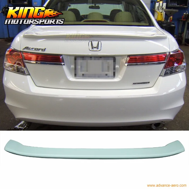 Подходит для 2008-2012 Honda Accord 4DR Седан заподлицо спойлер багажника OE СТИЛЬ ABS