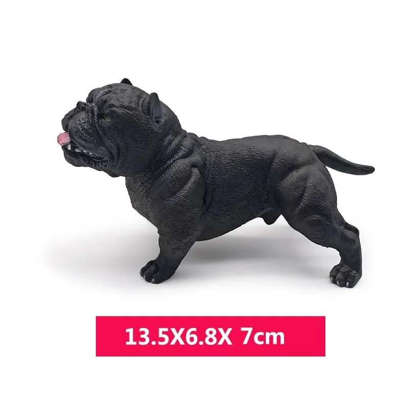 Животное собака Американский Bully Pitbull моделирование модель животного