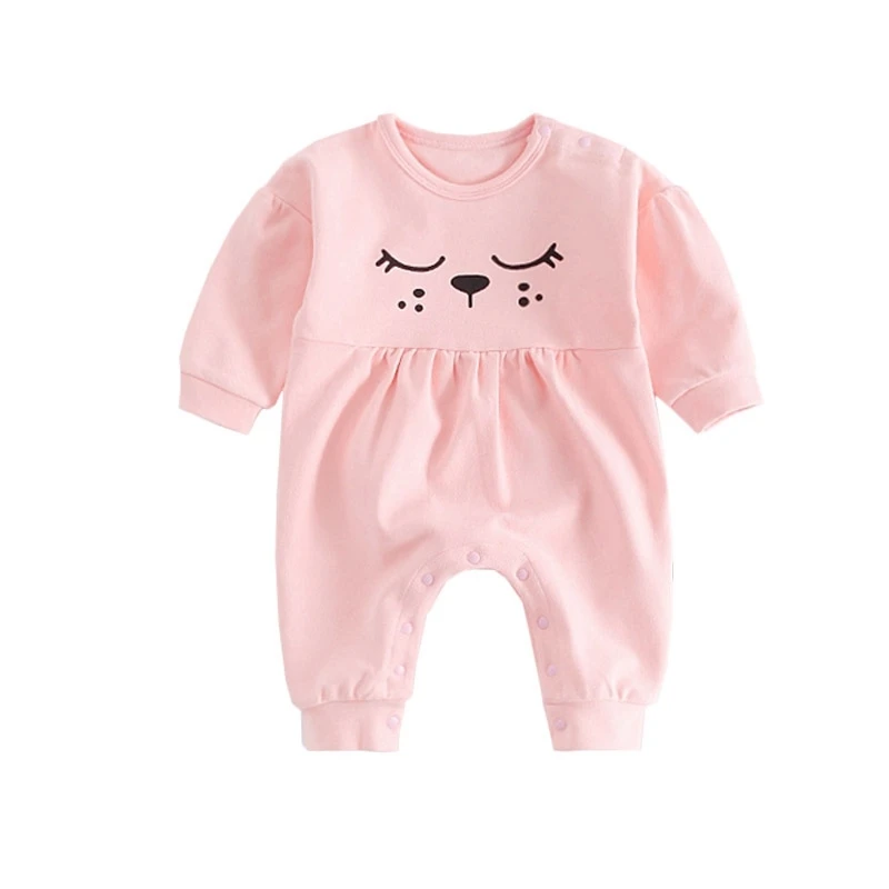 Cotton Baby Rompers Cute Animal Long Sleeve Overalls Bebes Infantil Jumpsuit Infant Clothing