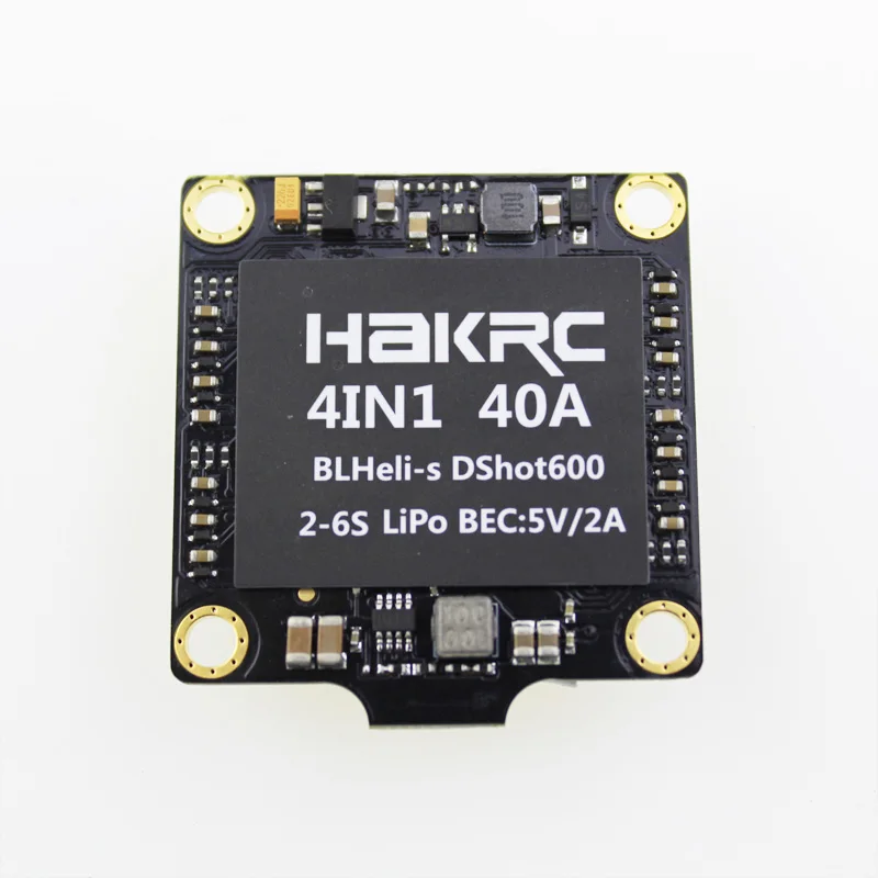 

1PC HAKRC 2-5S 20A 40A Four-in-one ESC BLHeli-S firmware Electronic Speed Control for RC Drone FPV Aircraft Spare Parts DIY