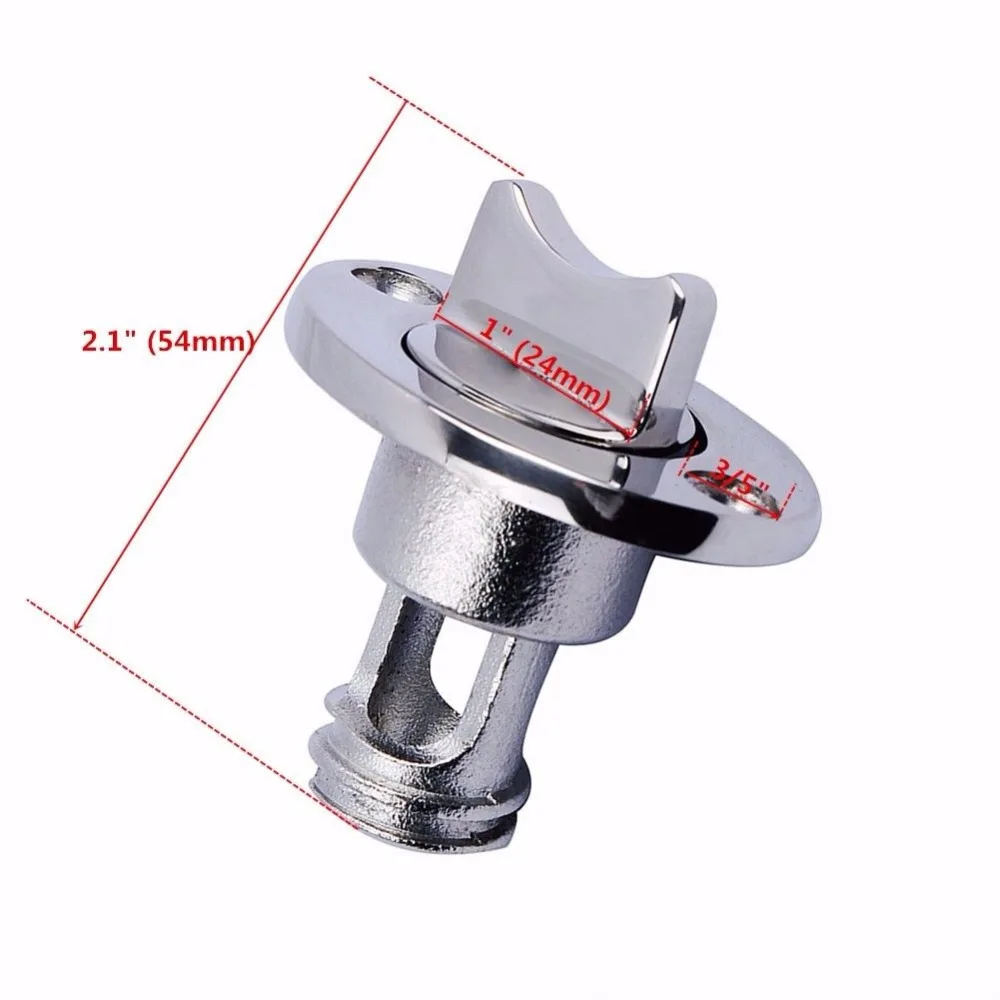Boat Drain Plug Stainless Steel Oval Garboard for 1”Hole 3/4”hread Boat Drain Plug Stainless Steel Oval Garboard for 1”Hole 3/4”hread