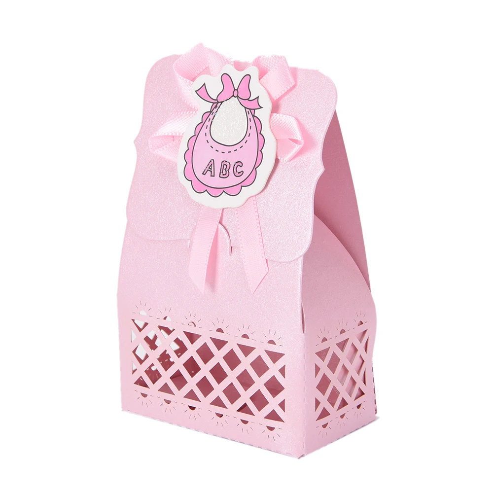 12 шт./лот Baby Shower коробка для конфет милый мальчик и девочка бумага крещение малыша подарки на день рождения сладкий мешок события вечерние Принадлежности Декор - Цвет: 4