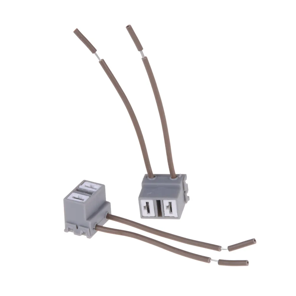 

2Pcs Useful H7 Automobile Connectors Adapters For HID Car Lamp Wiring Harness 2 Pin Way Electrical Wire Connector Plug