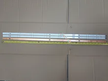 (Novo kit) 3 pçs 8led 850mm tira de luz de fundo led para lg 43uh6030 43uf640 HC430DGN-SLNX1 uf64_uhd_a 43lh60fhd eav63192501