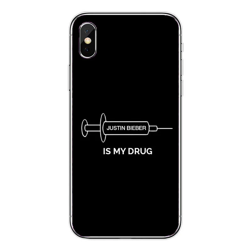 Fashion JUSTIN BIEBER Sorry Love Yourself silicone soft TPU Phone Cover Case For iPhone 4 5 SE 6 Plus 7 8 Plus X Fundas Coque