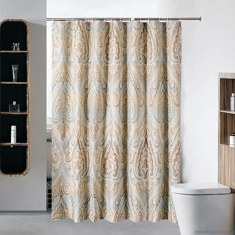Buy Classic Style Shower Curtain Roman Cortina Ducha Rideaux De Douche Thicken