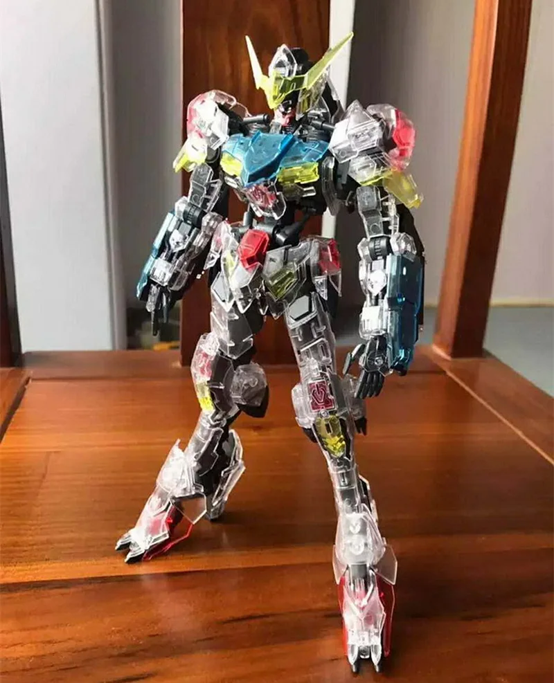 MJH m.j.h. Модель 1/100 MG HIRM ASW-G-08 Barbatos шестая форма Гундам прозрачная версия железокровных сирот DM021