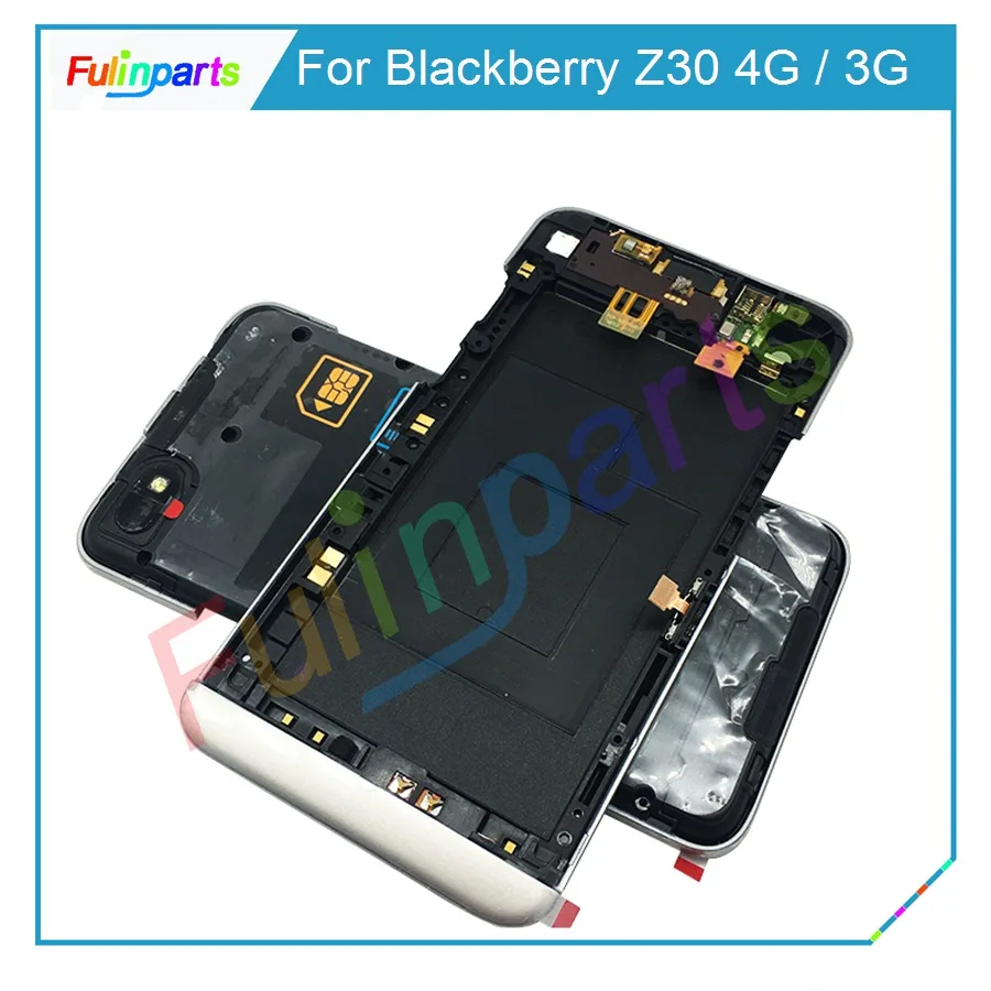 Для Blackberry Z30 4G/3g средняя рамка Корпус шасси с Мощность кнопка гибкий кабель в сборе запасные части+ Инструменты