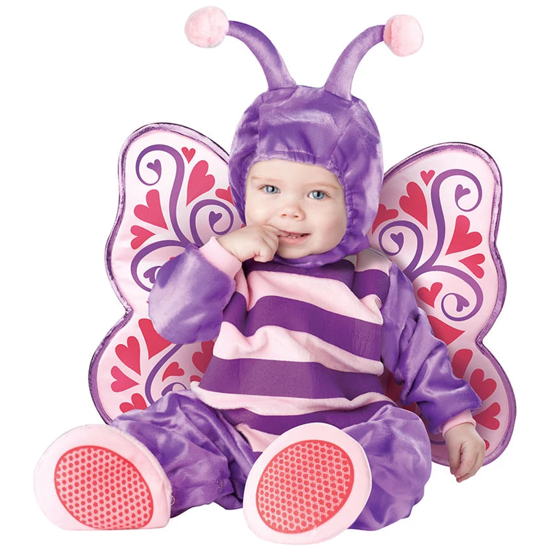 

Beautiful Infant Itty Bitty Butterfly Lined Fleece Halloween Costume