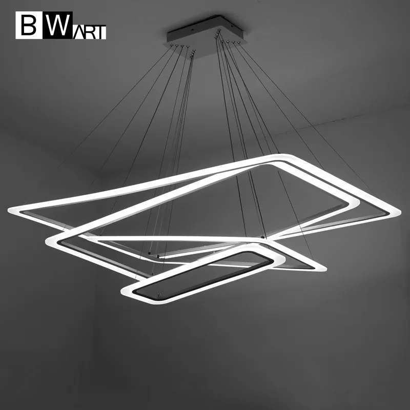 Bwart Современные светодиодные люстры роскошные Гостиная лампы большие