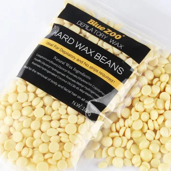 

Cream Taste Wax Beans Shaving New Depilatory Wax Free-paper 100G Painless Allergy Moisturizing Melt For All Body Skin Wholesale