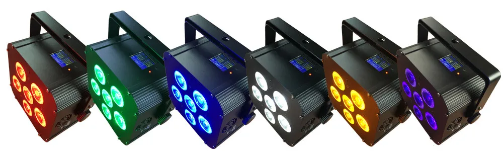 6pcs cube light black