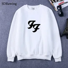 Foo Fighters Print New Fashion Long sleeves Letter Harajuku Print Girl Pullovers Tops O-neck Woman Hooded sweatshirt Foo Fighters Print New Fashion Long sleeves Letter Harajuku Print Girl Pullovers Tops O-neck Woman Hooded sweatshirt