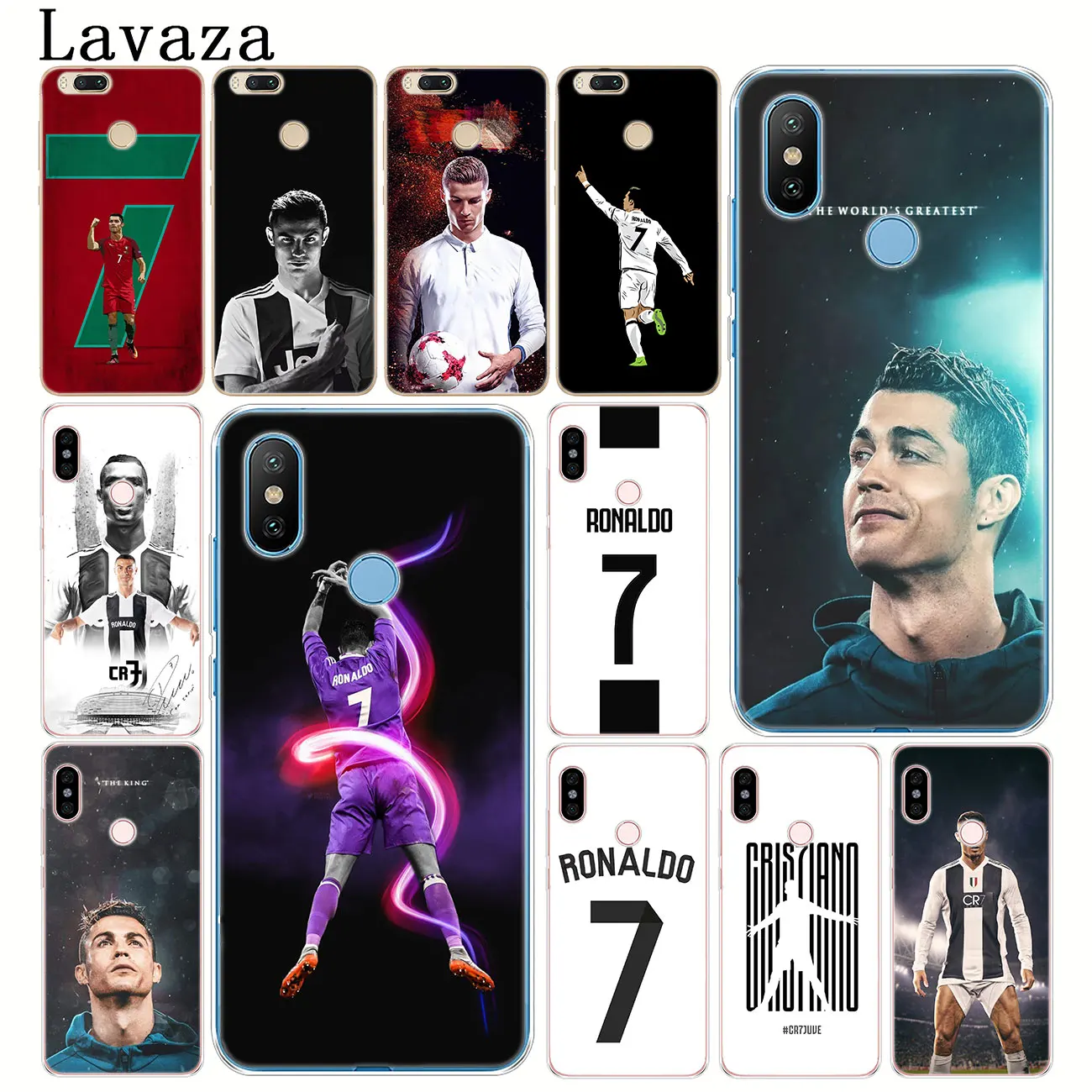 

Lavaza Football star Real Cristiano Ronaldo CR7 Phone Case for Xiaomi MI Redmi S2 6A 4A Plus Note 7 5 4 4X 6 Pro 5A Prime