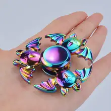 Прядильный механизм ручной Спиннер игрушка дьявольская летучая мышь пальцевой Спиннер игрушка Спиннер EDC снижающий стресс при СДВГ аутизм игрушка для снятия стресса в подарок