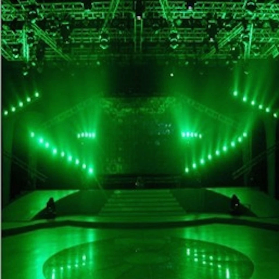 6 шт./лот LED Par Can Light 183x10 мм RGB PAR64 PAR light DMX лампа для сцены диско освещение шоу|light up