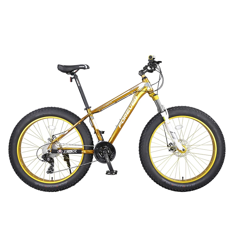 Mountain Bike Wide Thick Tires Shock Absorbed 27 Speed Aluminum Alloy Hard Frame 26 Inches Big Tires Waterproof Bearings Adult Mountain Bike Wide Thick Tires Shock Absorbed 27 Speed Aluminum Alloy Hard Frame 26 Inches Big Tires Waterproof Bearings Adult