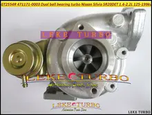 Free Ship Turbocharger GT2554R 471171 14411-5V400 471171-0003 Dual ball bearing Turbo For NISSAN Silvia SR20DET 1.4L- C .42 T.64