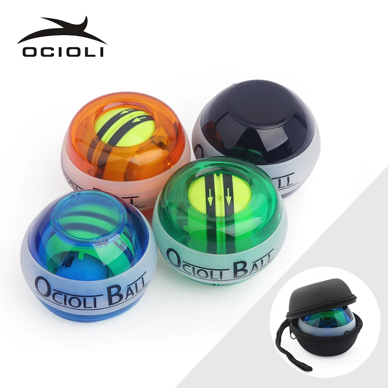 

Strength Gyroscope Ball Double Gyroscope Wrist Arm Muscle Power Force Exercise Strengthen Ball Trainer Hand Grips Fitness