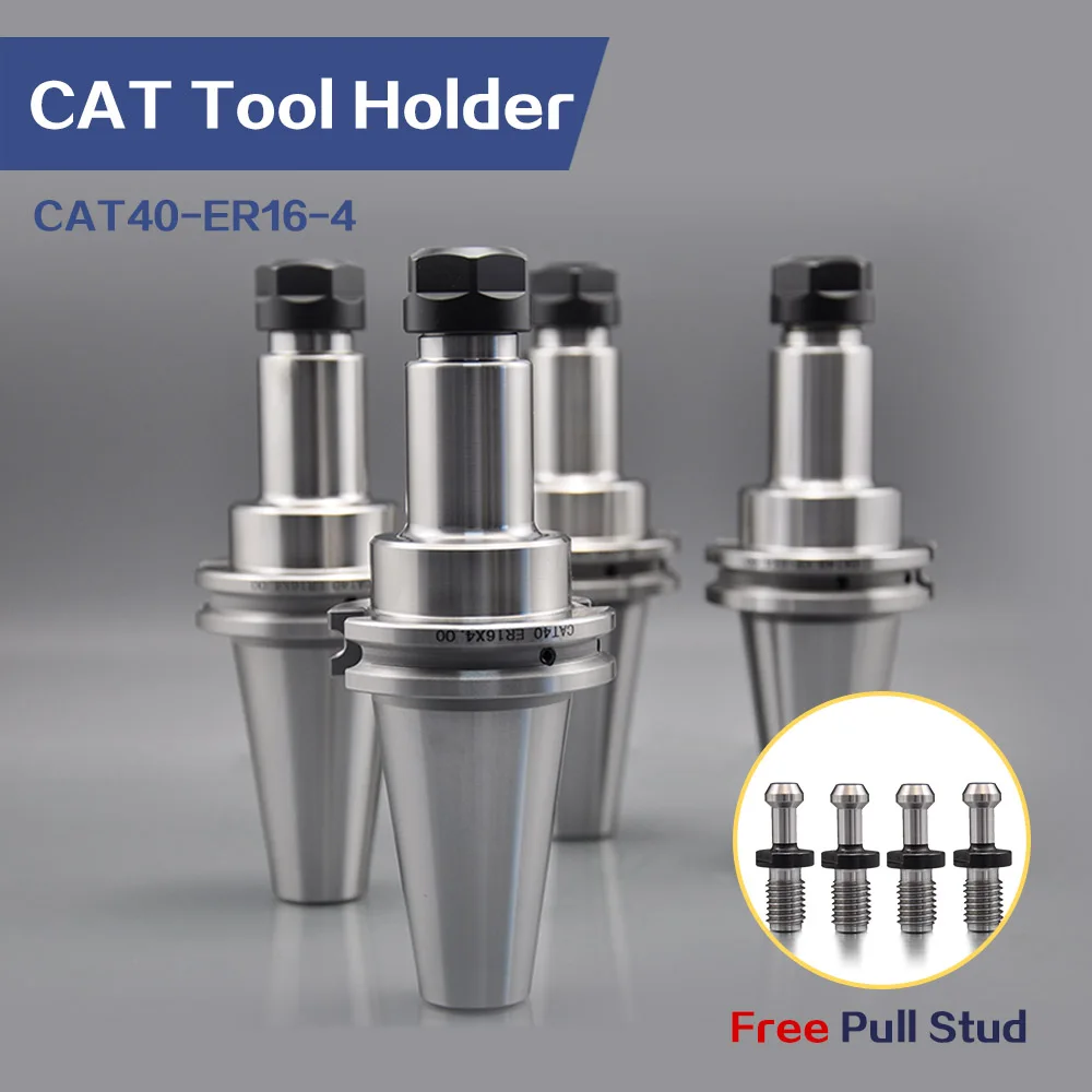 

4 pcs Collet chuck CAT40-ER16-4 for cnc machine