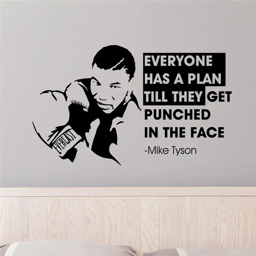 Boxing Boxer Training 3D Wall Art Sticker Mural Decal Poster Kids Room Decor BH4