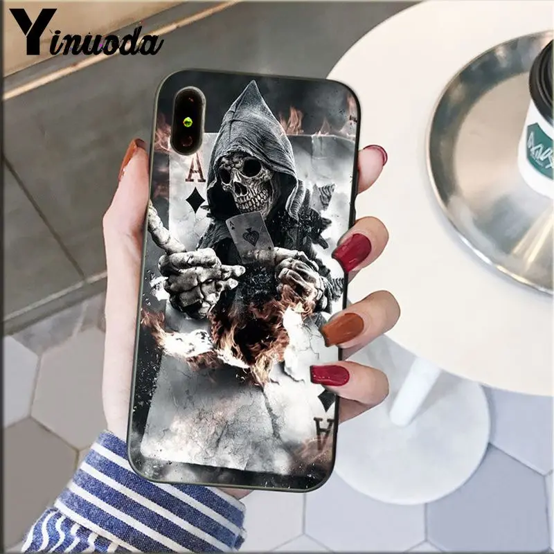 Grim reaper skull skeleton