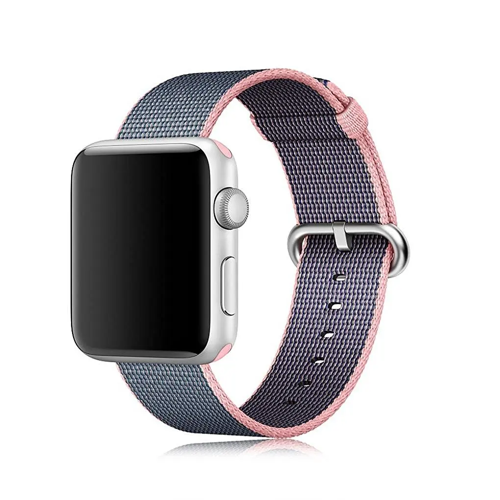 crested woven band for apple 38mm 42mm crested woven band for apple 38mm 42mm
