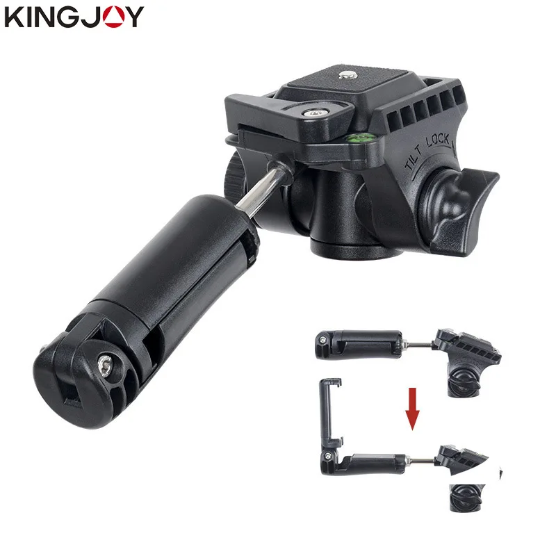 KINGJOY официальный VT-930 штатив для камеры стенд Профессиональный сплав с Кулисный рычаг для всех моделей гибкий портативный держатель Stativ