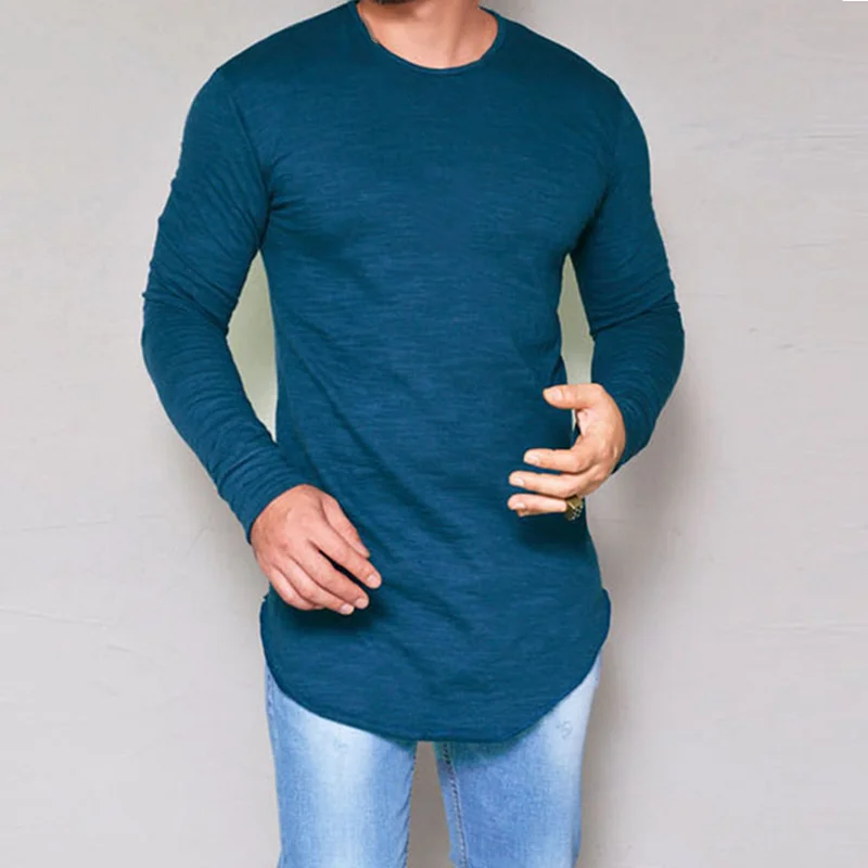 long sleeve muscle tee