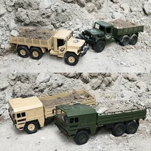 1:16 Радиоуправляемый грузовик 2,4 ГГц, Радиоуправляемый внедорожник, военный грузовик, автомобили, моделирование, тело автомобиля, сборка, детская машина, игрушки в подарок