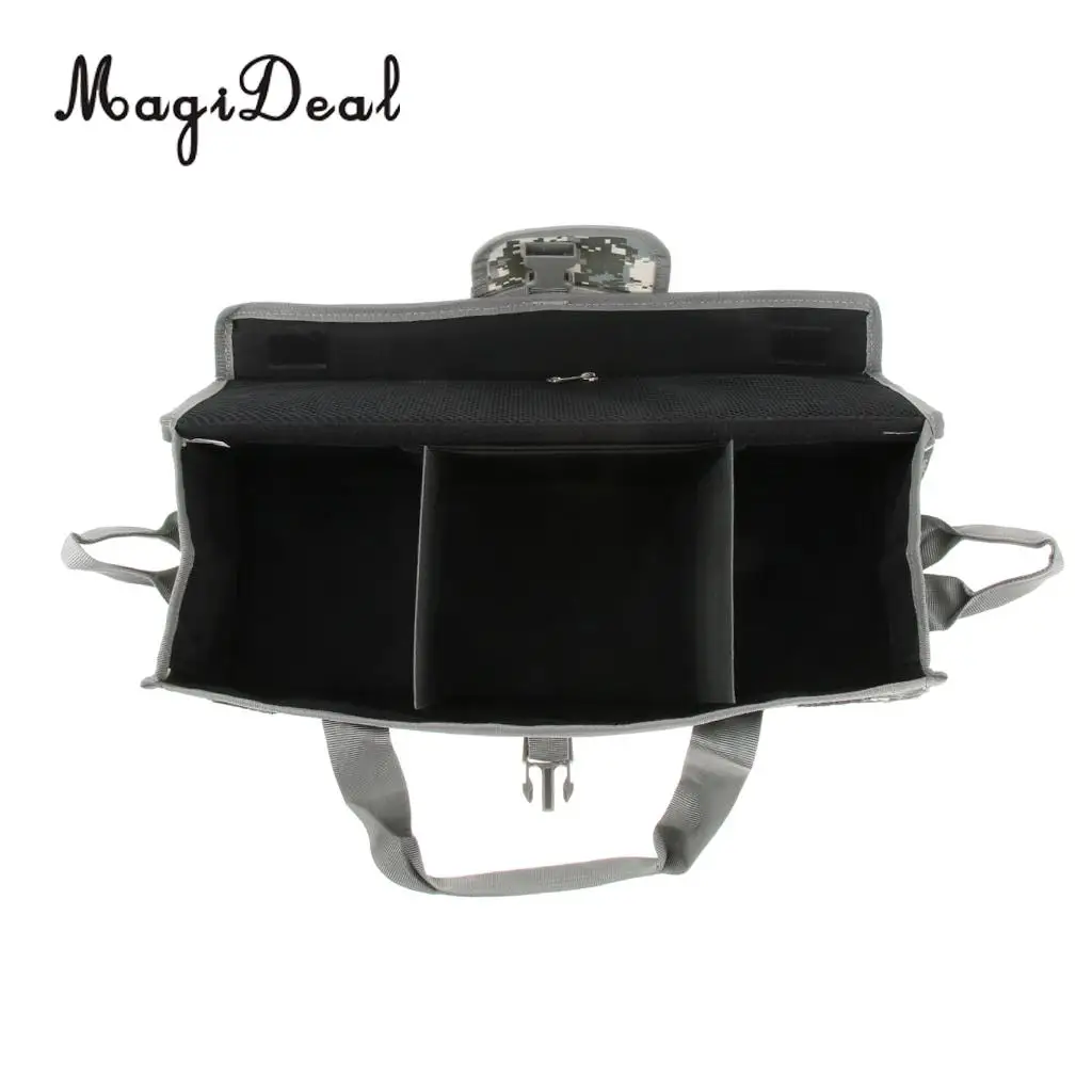 MagiDeal Tent Nail Storage Bag Tent Stakes Pegs Pouch Holder Tool Case Tote Carry Bag camo bag