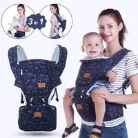 Gabesy Baby Carriers For Newborn Kangaroo Hipseat Cotton Baby Sling Summer Breathable Multifunctional Waist Stool Ergonomic Wrap