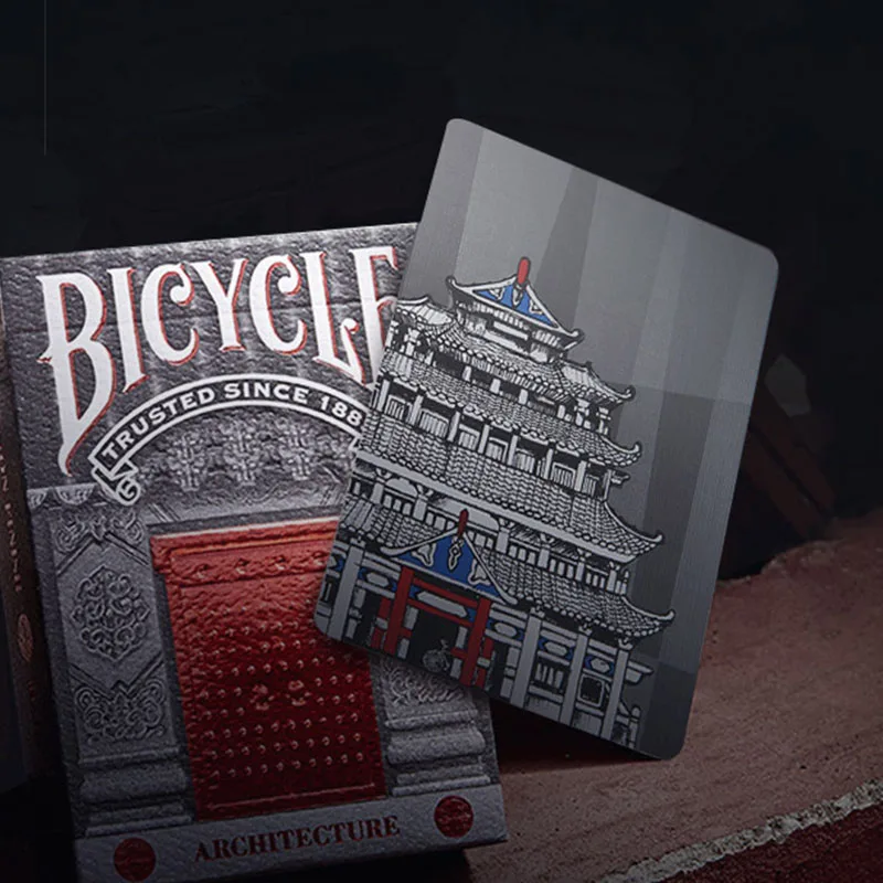

Bicycle Chinese Style City China Architecture Playing Card Collectible Casino Poker Card Board Game Magic Category Puzzle Card