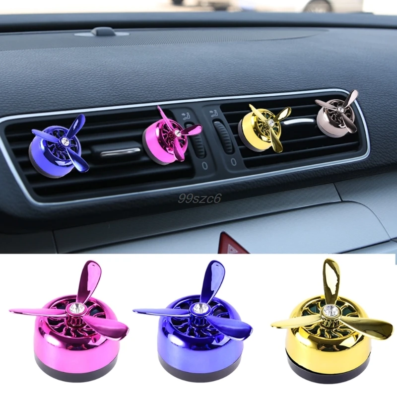 

New Air Force 3 Propeller Aroma Car Vents Outlet Fragrance Clip Air Freshener