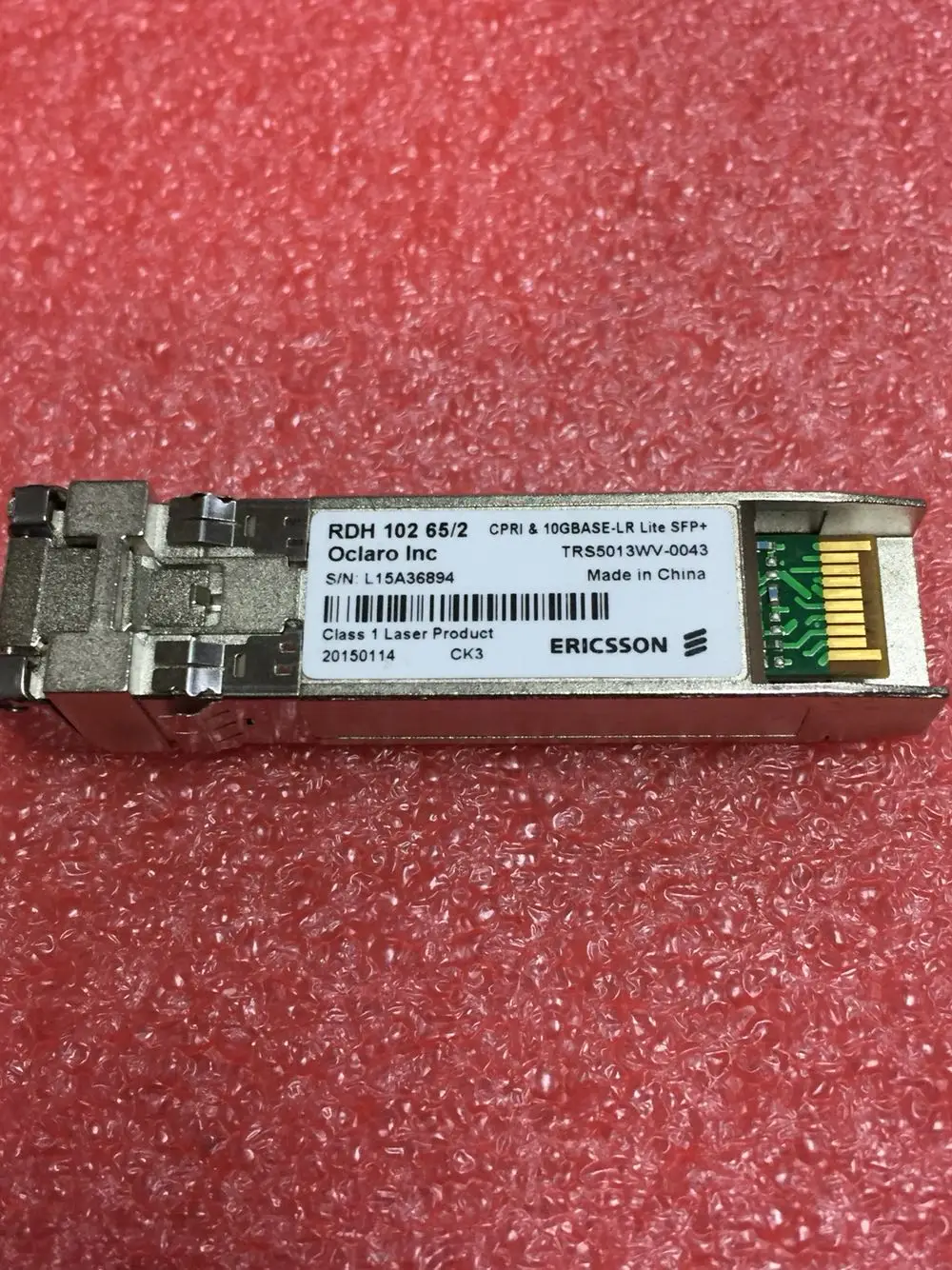 Ericsson RDH 102 50/1 SFP + 10 г oclaro TRS2001EN-0039 SFP + модуль оптического волокна