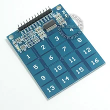 50PCS TTP229 16 Channel Digital Capacitive Switch Touch Sensor Module For Arduino
