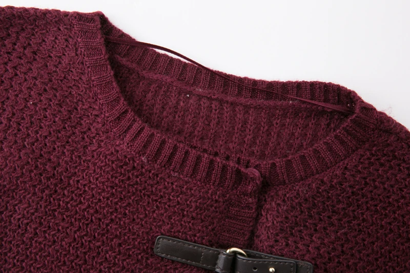 Fall Winter Knitted Middle Long Cardigan for Women Elegant Ladies Drop Shoulder Sweater Coat Burgandy Navy Blue Oversized 13