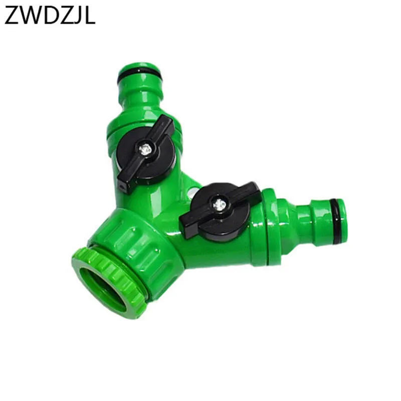 1 шт. Y образный переходник для шланга из АБС пластика|garden hose tap|garden connectorgarden tap connector
