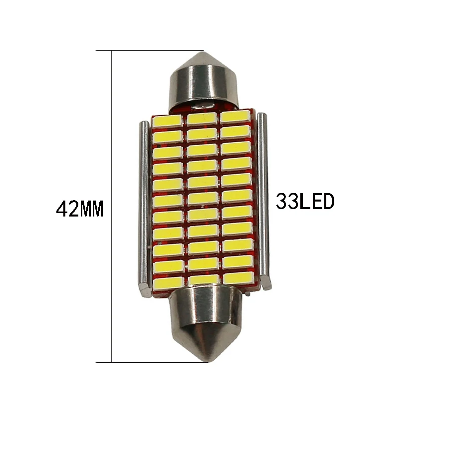 1 шт. автомобильный фестонный светильник YCCPAUTO C5W Doom 31 мм 36 Led 39 42 4014SMD|trunk lamp|doom