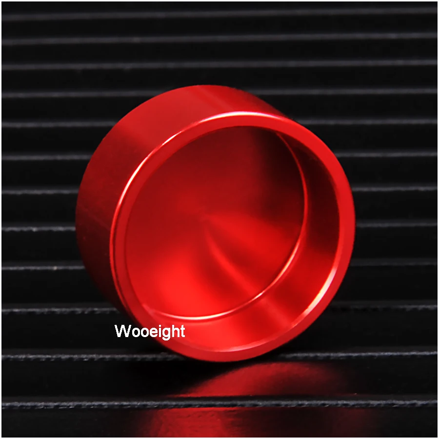 1 Pc Car Styling Aluminum Audio Switch Control Knob Protection Cover Sticker For Ford Focus New Fiesta Kuga Ecosport (3)