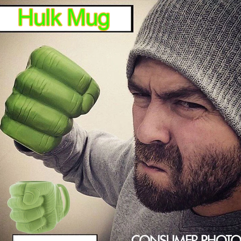 

Cartoon Hulk Mug Ceramic Coffee Mug Creative Cups and Mugs Gift