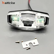EEMRKE Car Câmara de Visão Traseira Suporte Da Placa de Licença Luzes com LEVOU Habitação de Montagem para Honda Accord VI VII Piloto GLT/YF) CR-Z S2000