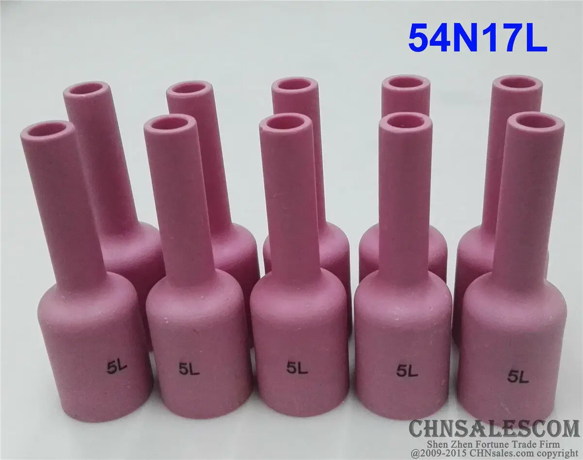 CHNsalescom 10 шт. 5 # 54N17L 76 мм алюминиевая насадка газовая линза чашка для