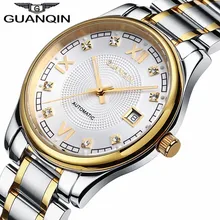 GUANQIN Luxury Brand Военная Автоматические Часы Мужчины Аналоговые Часы Человек Спорт Наручные Часы Армейцы Часы Relogios Masculino