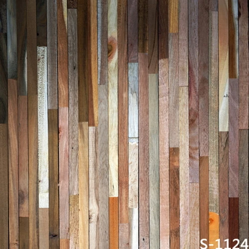 10x10FT Vintage Light Color Wooden Sticks Wall Texture Custom