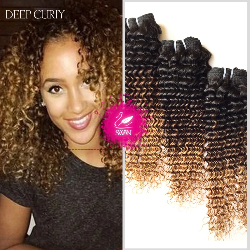 9A Deep Curly Brazilian Hair Weave 100 Human Hair Mink Brazilian Deep