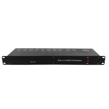 

Top-rated sellers 8 output ports DMX Distributor DMX splitting DMX512 Branch Stage Light for stage Equipment Signal splitting