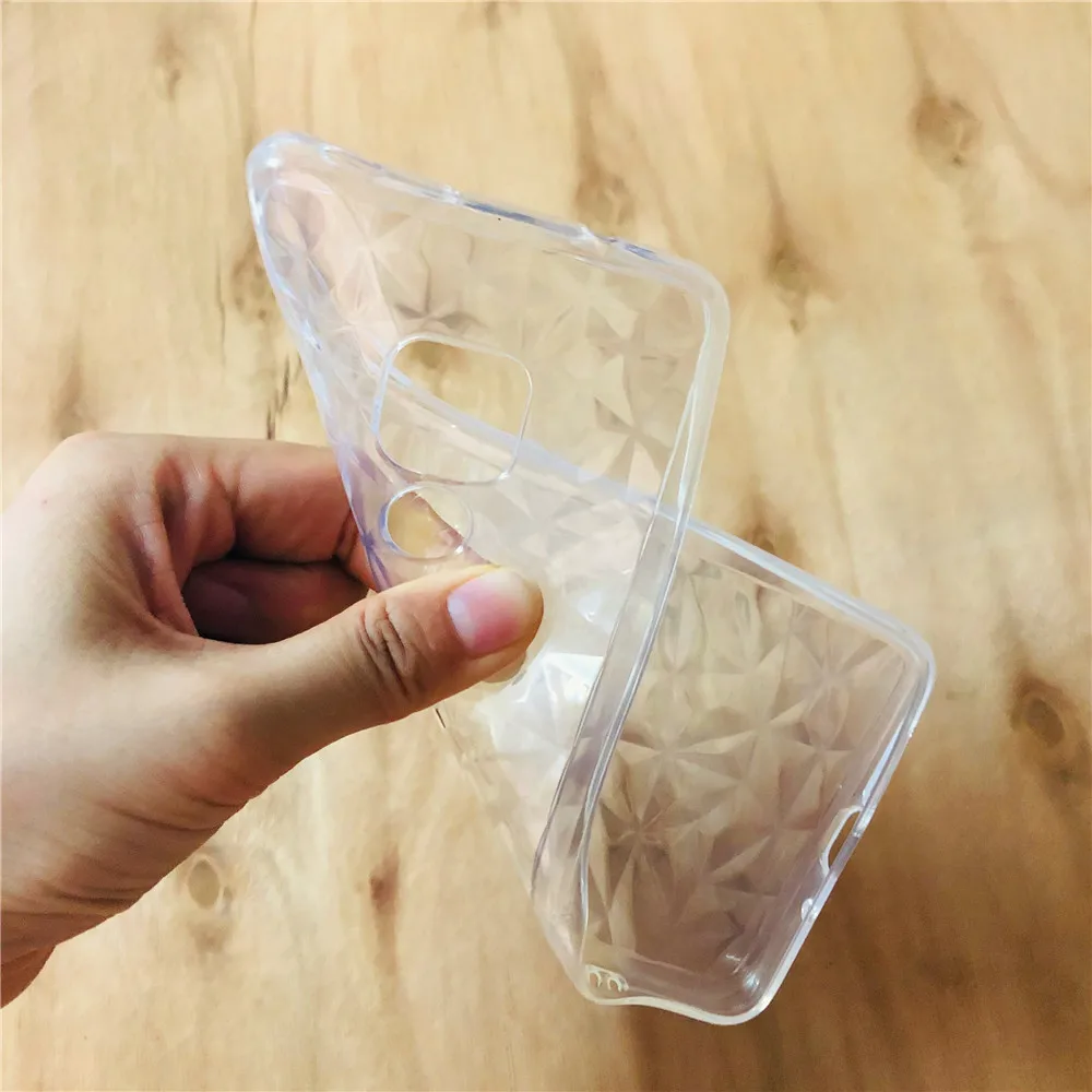 Clear 3D Diamond Soft TPU Silicone Case For Huawei Mate 20 P30 Pro P20 Lite Honor 10i 8A 8C V20 Y6 Pro 2019 Y7 Pro Y9 2018 Cover (19)